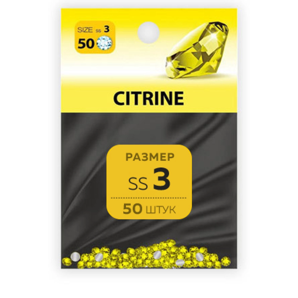 Milv, Стразы Citrine 3